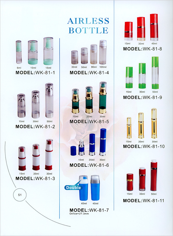 Airless Bottles Custom Focus. Innovative Packaging Solutions.